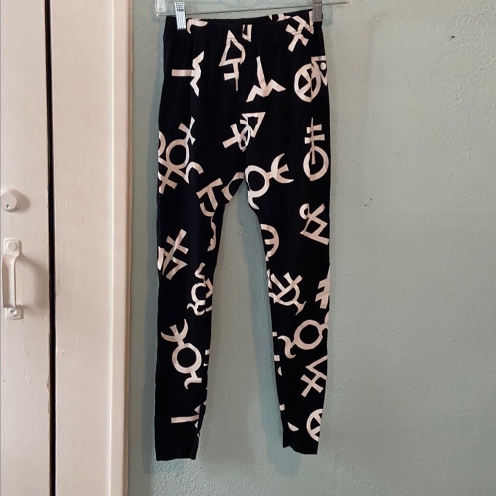 Killstar Symbol Printed Leggings